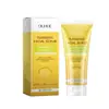 Ouhoe Exfoliante Facial de Cúrcuma para Renovación Cuidado Suave para la Renovación de la Piel Vieja Exfoliante Facial Iluminador y Suavizante