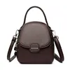 Bolsa Transversal Mini Leve Pequena Europeia e Americana Atacado Moda Nova Tendência Bolsa de Mão Tote Textura Três Compartimentos Bolsa de Ombro para Mulheres