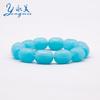 Pulsera de Cuentas de Jade Imitación de Alta Calidad de Color Sólido Simple Precio Especial Suministro Directo Venta al por Mayor Joyería de Jade Imitación Pulsera Regalo para Amigos
