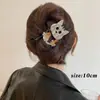 Pasador de Pelo Retorcido Floral con Acabado de Lujo, Pasador para Mujer, Nuevo Modelo 2025, Pinza para la Parte Trasera de la Cabeza, Accesorio para el Cabello, Pasador, Pasador