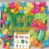 Balão de Festa de Carnaval Espanhol da Amazon Tema Cacto Balão Decoração de Aniversário Infantil Carnaval