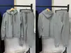 Conjunto de Lã Esportivo Casual com Capuz Masculino Cor Sólida Manga Longa Calça Longa Outono e Inverno Transfronteiriço Conjunto de Lã Quente Masculino