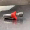 Bico injetor de óleo tipo grampo de trava máquina de graxa autotravante bico de graxa de alta pressão tipo parafuso plano acessórios manuais bico de pistola de graxa