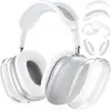 Adecuado para Funda Protectora Airpodsmax Auriculares Bluetooth Apple Funda de Silicona Montados en la Cabeza TPU Transparente Almohadilla para la Oreja Funda Protectora