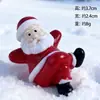 Micro Paisagem Miniatura Acessórios de Natal Papai Noel Boneco de Neve Rena Presente Trenó Meias Mini Enfeites