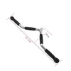 Fabricante de origen equipo de gimnasio polea alta con mango desplegable mango desplegable en V alto mango de remo