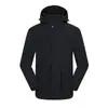 Chaquetas Exteriores de Tres en Uno con Bloques de Color al por Mayor, Ropa de Trabajo para Grupos de Empresa, Ropa Impermeable y a Prueba de Viento para Montañismo al Aire Libre en Stock