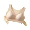 Ropa Interior Transfronteriza Sin Costuras para Mujer, Sujetador Corrector de Postura con Broche Frontal, Efecto Levanta y Junta, Antideslizante