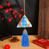 Sache para o Festival do Barco-Dragão Pingente de Borla de Zongzi Sache de Folha de Artemísia Pendente de Viagem Antigo Bolso Original Presente de Feriado