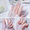 Esmalte para Unhas Atacado, Sem Odor, Cor Nude Gelo-Transparente para Salões de Unhas, Esmalte para Unhas dos Pés Oleoso e Não Descasca, Sem Queima e de Longa Duração