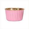 Empaque para Hornear Resistente a Altas Temperaturas Base Dorada y Plateada Blanca para Pastel Taza con Borde Enrollado Papel para Mafen Mafen Mesa de Postres