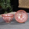 Forno de cerâmica mudar Copo de construção Tianmu Glaze Chá Tasting Cup Kung Fu Tea Cup Copo Único Master Cup Tea Bowl Bucket Cup Copo em forma especial