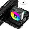 Thermalright AK120-S Versão Performance Preto Sem RGB 5 Heat Pipes AM4/AM5 Cooler de CPU Air Cooling