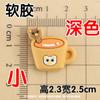 Parche Adhesivo Suave de PVC Duffy Bear Shirley Rose Funda para Teléfono Zapatos DIY Decorativo Vaso de Agua Refrigerador Accesorios iPad