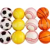 Esponja de Espuma de Poliuretano Bola 6.3 Bola Sólida Fútbol Baloncesto Tenis Béisbol Pelota de Juguete para Entrenamiento de Muñeca Bola Saltarina