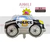 Globos de Dibujos Animados de Transporte para Niños, Coches, Aviones, Globos de Papel de Aluminio, Globos de Decoración para Fiestas de Cumpleaños Infantiles