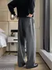 Outono 2026 Novo Estilo Old Money Calça de Padrão Espinha de Peixe M-5XL HK261002-Especial P33