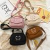 Bolsa de Lona para Niña Linda 2022 Nueva Estilo K Ins Estilo Japonés Harajuku Bolsa de Mensajero de Lona Bolso de Hombro para Estudiante
