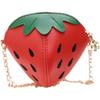 Fábrica Atacado Saco Infantil Primavera Novo Estilo Coreano Bonito Morango Ombro Cadeia Crossbody Bolsa Mini Bolsa Moeda Na Moda