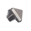 Hebilla decorativa larga de 8 mm hebilla cuadrada para zapatos hebilla de aguja flor para zapatos ropa accesorios para equipaje LOGO fábrica en stock ventas directas