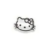 Producto más vendido transfronterizo: Set de dijes para zapatos de zuecos, venta al por mayor de fábrica, accesorios de decoración de zapatos DIY, accesorios de dibujos animados de ABS, gato KT