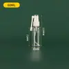 10 20 30 50ml Frasco Spray Transparente Frasco Spray de Névoa Fina com Rotação de 360 Graus Frasco Spray de Tromba de Elefante Médico