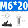 Tornillos de Acero Inoxidable 304 Negro Electrodos Posados con Brida Hexagonal Externa Dientes Antideslizantes M4M5M6M8M10M12