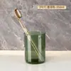 Copo para Enxaguante Bucal, Copo para Escovar os Dentes, Conjunto Familiar Infantil de Três Peças, Caixa de Armazenamento de Luxo de Alta Estética para Casal, Porta-Escova de Dentes, Copo para Escova de Dentes