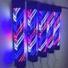 Luz de parede LED direta da fábrica para salão de beleza, caixa de luz LED colorida, luz de LED para barbearia, logo de beleza