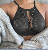 Lingerie Sexy Colete de Strass Sutiã Tomara-que-caia Feminino Sutiã Base de Renda Sexy com Costas Bonitas 276