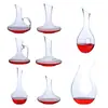 Vaso de cristal con un dispensador de vaso de vino Decantador botella de vino con asa