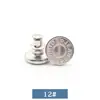 Artefacto ajustador de cintura botón sin clavos 17mm Pantalones de mezclilla cintura Gran Cambio Pequeño desmontable ajustable sin costuras botón de metal