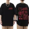 Camiseta Masculina de Verão Inspirada em Arctic Monkeys Lista de Álbuns Rabisco