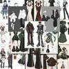 Adesivos de design de roupa de casal OC 162, materiais de referência criativos para desenho, adesivos DIY 2D estilo cartoon à mão livre