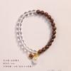 Transferencia de cuentas Pulsera Ping An Cristal Original Mezcla y Combina Sándalo Varios Estilos Diferentes Sencillo Elegante Marea Nacional Pulsera Mori