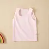 Chalecos Nuevos al por Mayor para Niñas, Algodón Peinado Puro Grado A, Multicolor, Adecuados para Niños Mayores y Pequeños, Ideales para Salidas de Verano como Capa Base