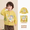 Kaka Panda Roupas Infantis Cardigã para Meninas Tricô para Meninos Roupas de Outono Infantis Casaco de Bebê Roupa de Cima para Bebê Tendência