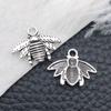 Colgante de aleación de miel de crisantemo de 120 abejas mixtas, pulsera DIY, collar de cuentas, accesorios de joyería, fabricantes, venta al por mayor