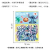 50 Pegatinas Decorativas para Teléfono de Disney Stitch y Pato Donald, Diario de Dibujos Animados, Maleta, Venta al por Mayor