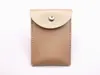 Bolsa de Almacenamiento Portátil para Auriculares, Billetera para Monedas de Cuero PU Estilo Urbano, Llavero Portatarjetas