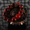 Fuente de Mercancía para Transmisión en Vivo de Tiktok: Pulseras de Coral Marino Dorado con Cuentas de Buda para Hombres y Mujeres, Pequeños Accesorios de Estilo Étnico, Resina Natural