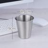 Vaso de cerveza de acero inoxidable 304, vaso de vino portátil para exteriores, vaso para coche, regalo de oficina, vaso práctico, logotipo imprimible