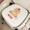 Cojín de asiento de coche de dibujos animados, adecuado para todas las estaciones, lindo, transpirable y cómodo, proporcionando una experiencia de asiento agradable en tu coche