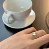 Anillo de mariposa de alta gama con personalidad de moda de súper hada tridimensional con apertura de marea y diseño de nicho de viento frío para el dedo índice