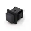 Interruptor de botón cuadrado DS-430 presionar en DS-431 presionar apagado de dos patas carcasa de plástico sin bloqueo interruptor de botón