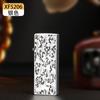 Encendedor Nuevo Estilo Tang Grass Repujado, Encendedor Recargable de Llama Abierta con Rueda de Pedernal, Encendedor Ligero de Alta Estética, Venta al por Mayor Transfronteriza