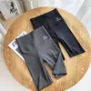 Leggings Finas Pretas de Cintura Alta com Controle de Barriga para Mulheres, para Uso ao Ar Livre, Esportes, Uso Casual e Calças de Yoga