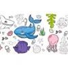 Rollo de Dibujo Graffiti para Niños, Papel para Colorear Extra Grande y Extra Largo, Lienzo para Colorear de Bebé para Jardín de Infancia, Rollo de Dibujo para Niños