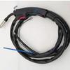 Antorcha de soldadura sin aire 3 M 5 m hogar pequeña 220V accesorios de máquina de soldadura integrada 14AK enchufe rápido antorcha de soldadura sin aire