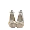 Zapatos Planos Suaves Mary Jane de Venta Caliente 2026 Nuevo Estilo Otoño Moño Versátil Dulce Zapatos de Salón Estilo Falda Noche para Mujer